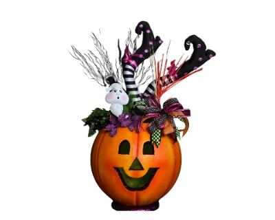 Calabaza Bombonera de 50 Cms Iluminada