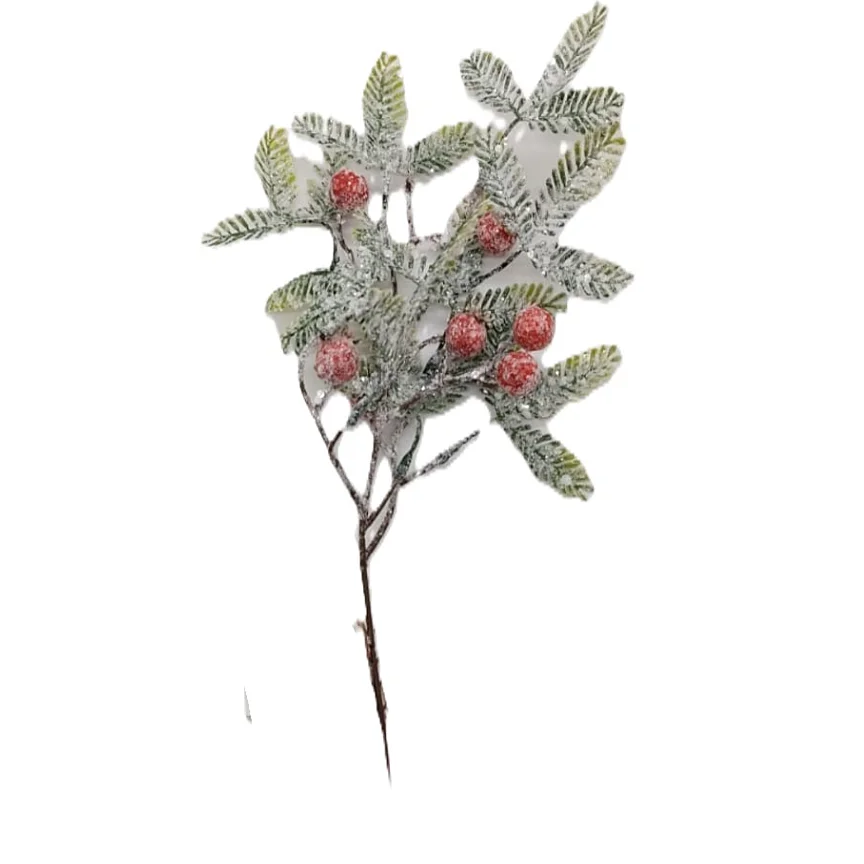 Follaje Navideño Cerezos Nevado
