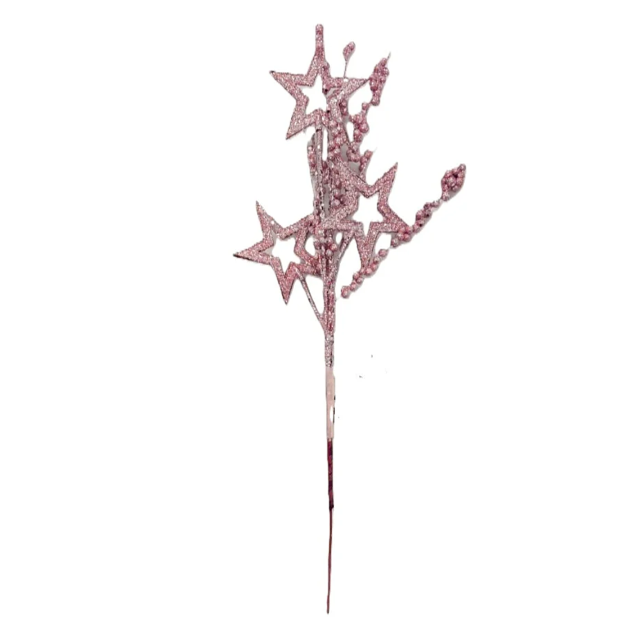 Follaje Navideño Espiga Estrella Rose