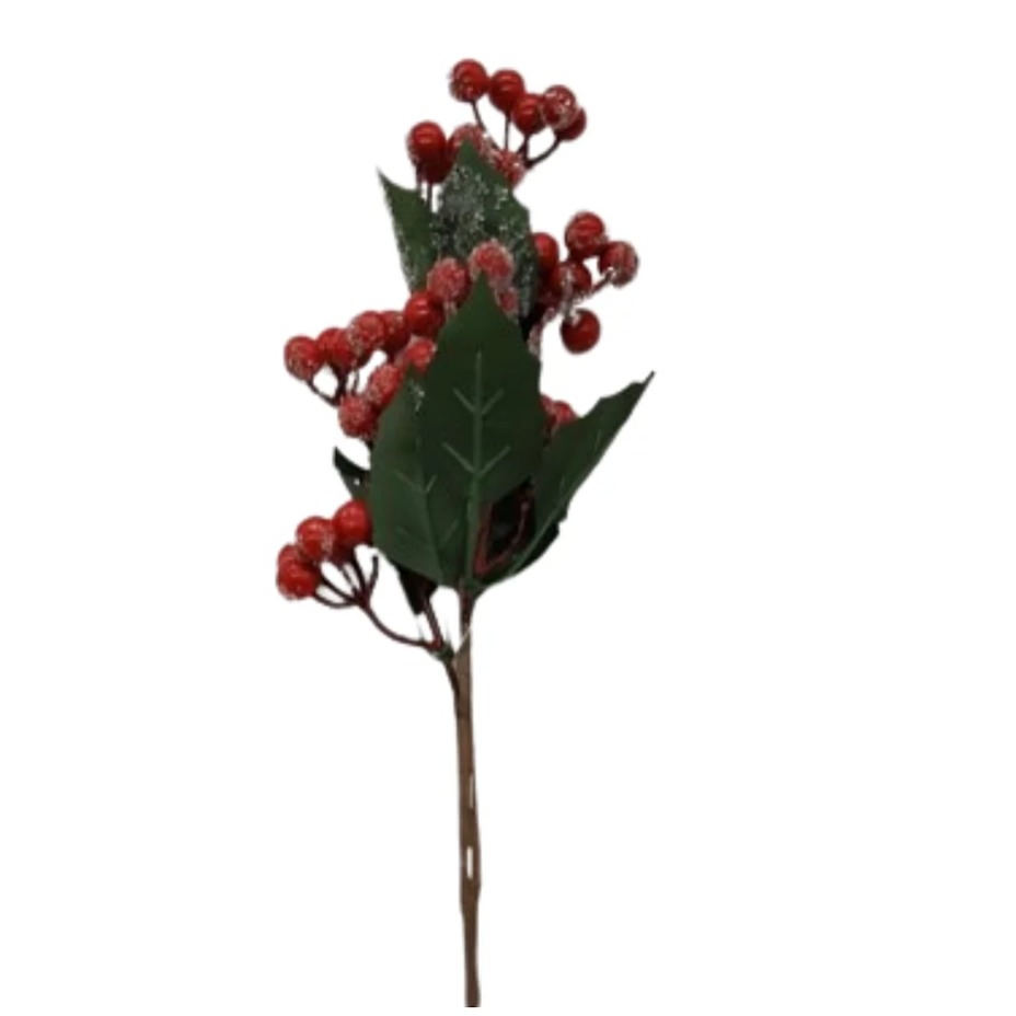 Follaje Navideño Pistilo Rojo