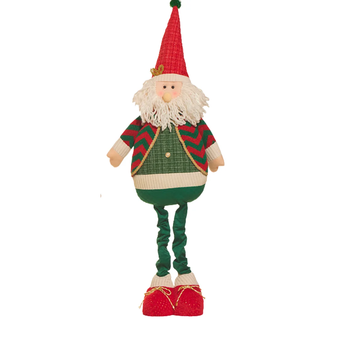 Muñeco de Papa Noel de Pie Rojo