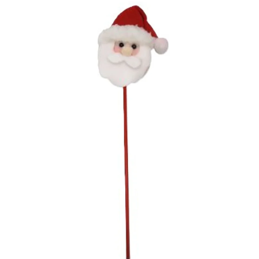Pick Navideño Santa Rojo