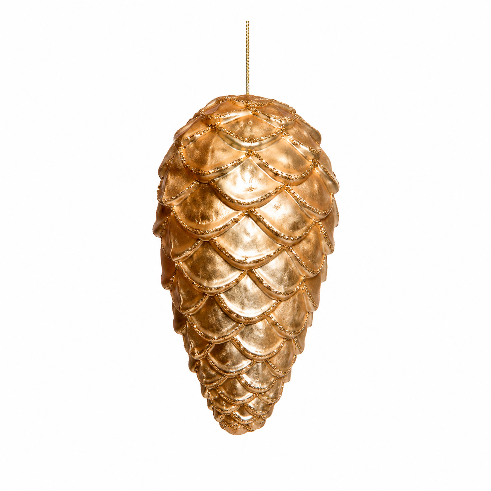 ADORNO COLGANTE 28CM ( DORADO )