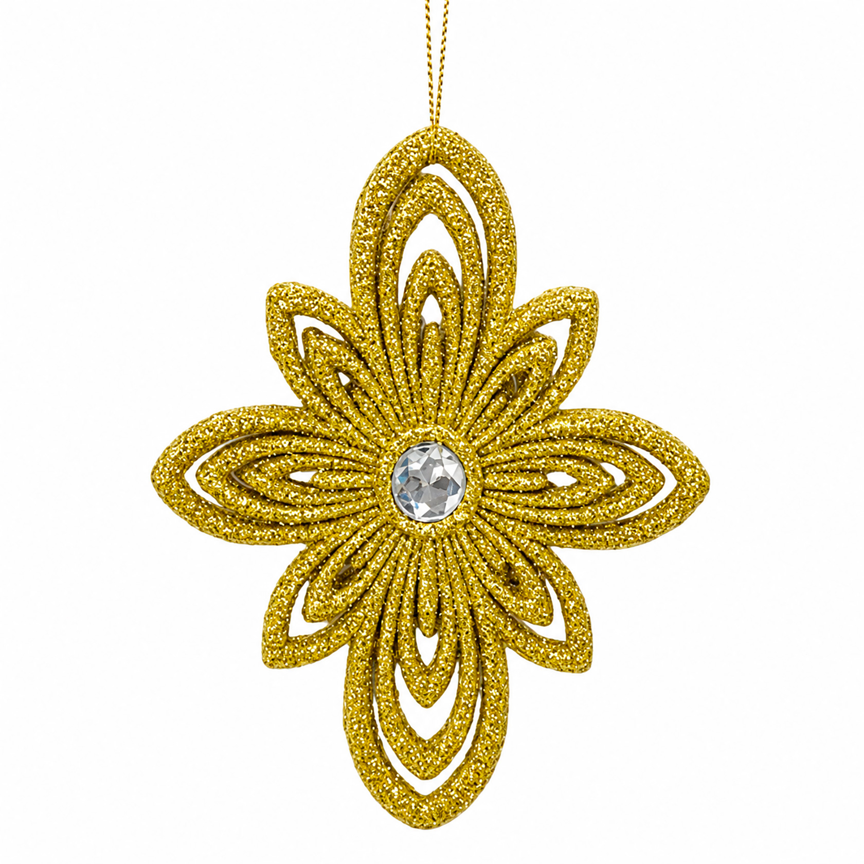 ADORNO COLGANTE ESTRELLA DORADA13.5CMS - Image 2