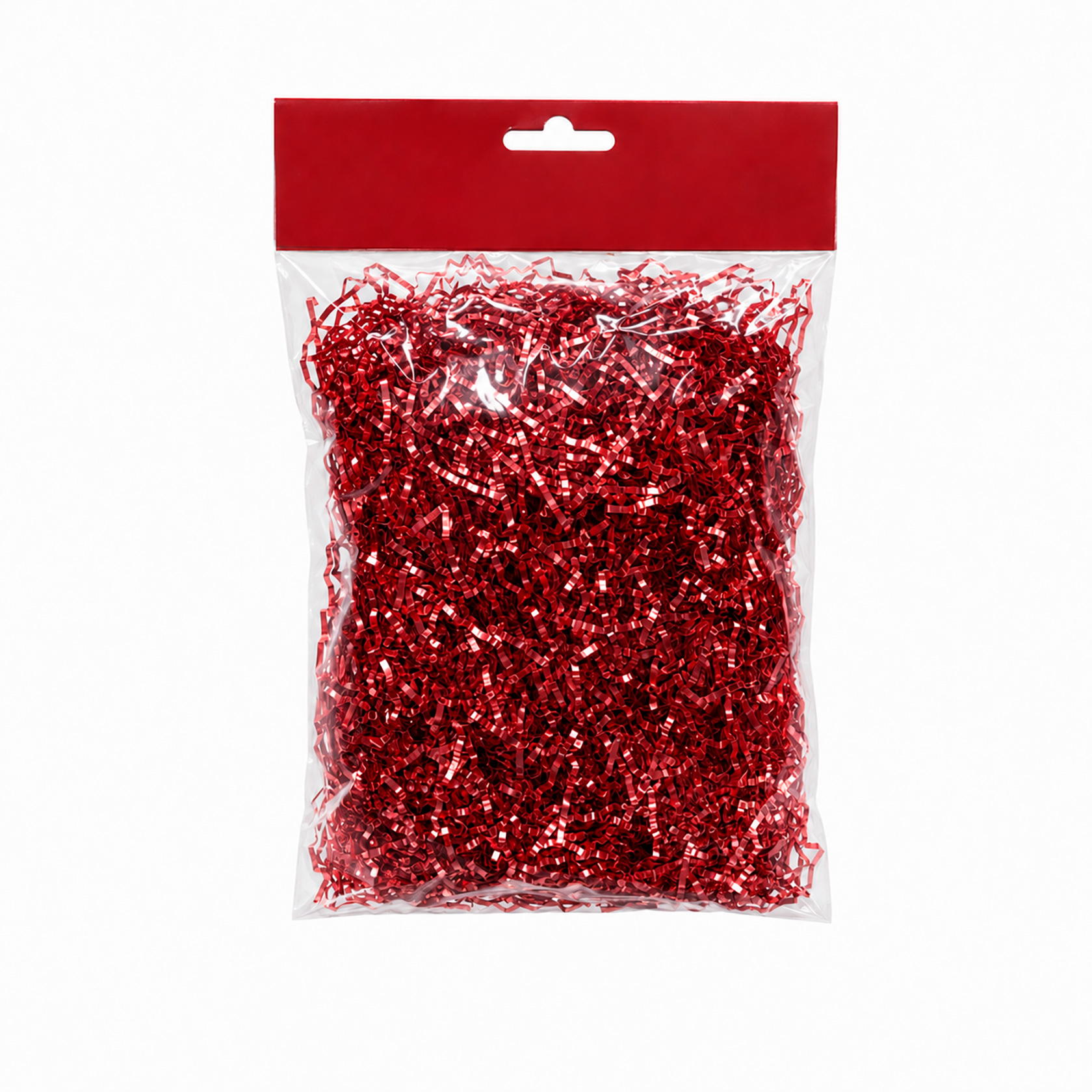BOLSA TIRAS DE PAPEL 25CM 30G ROJO