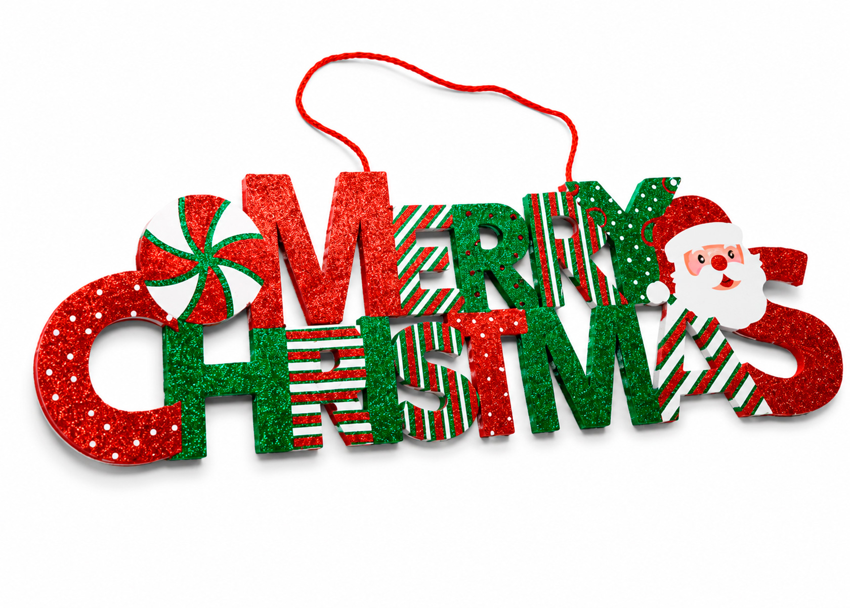 ADORNO MERRY CHRITSMAS COLGANTE