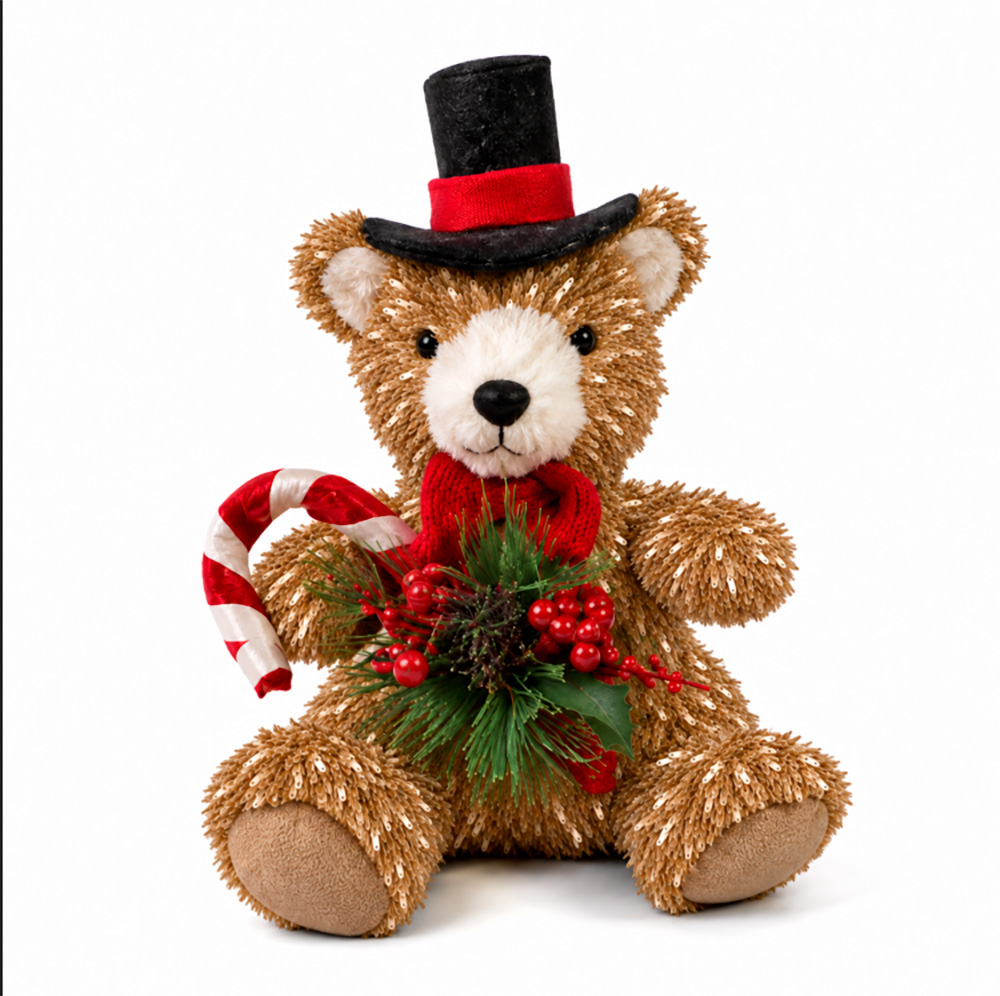 OSO SENTADO SOMBRERO 19CM - Image 2